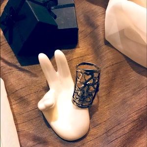 Large Hearts Ring